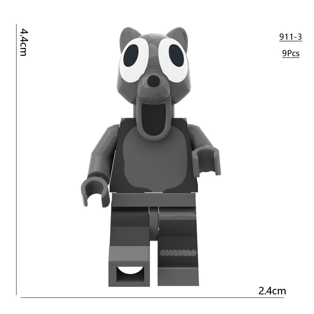 New 99 Nights In the Forest: Building Blocks, Bear Monster, Deer Monster, and Block Toys for 99 Nights Games In the Forest