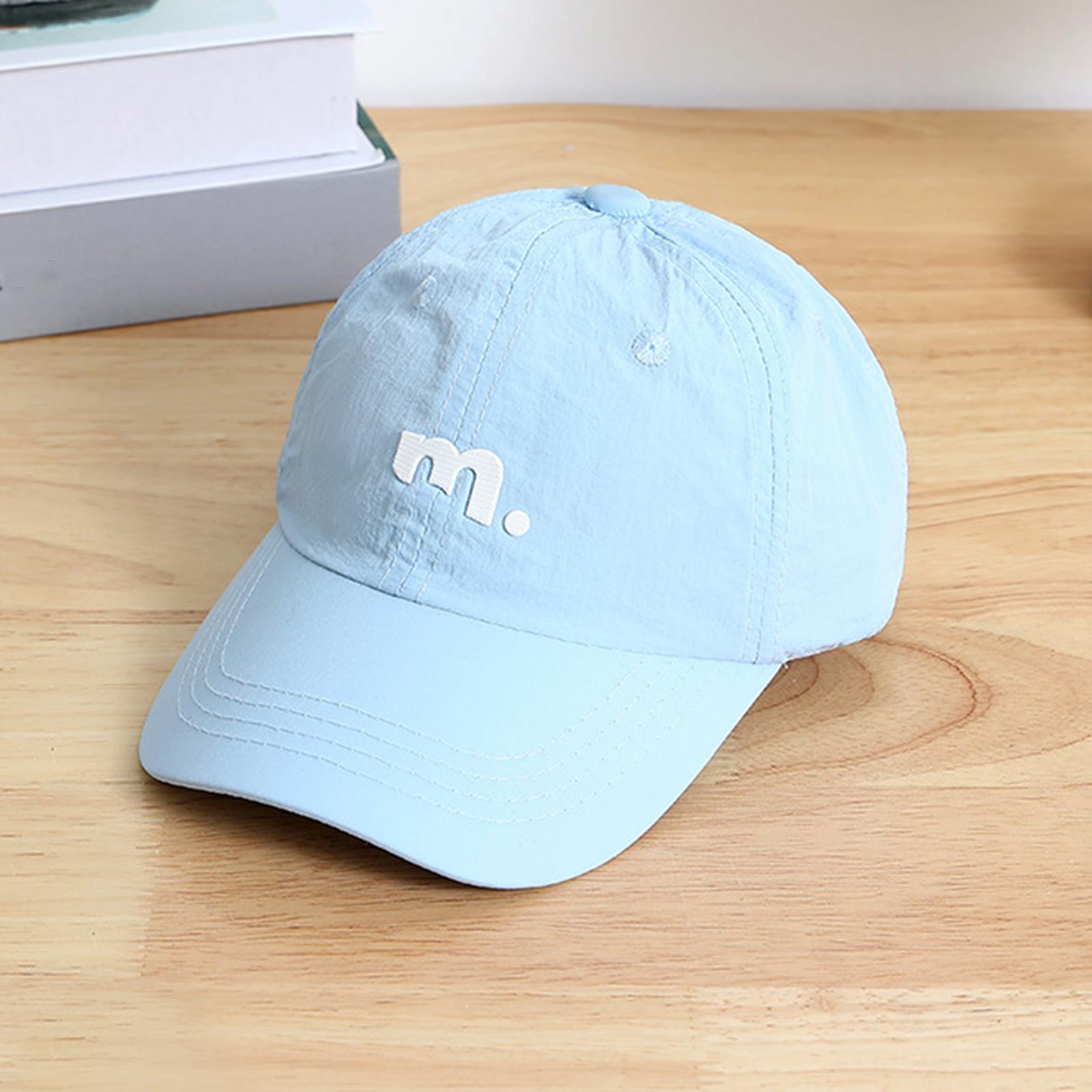 Children s Thin Quick Drying Outdoor Baseball Cap, Baby Baseball Cap синий