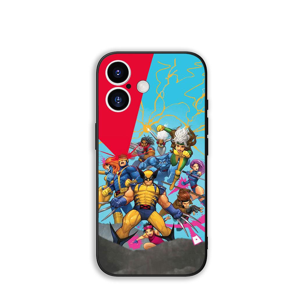 

Phone Cover Superhero X Men Wolverine Xmen Casing for Apple iPhone 16 15 14 Plus 13 12 Mini 17 Pro Max + ProMax 16E Air 15+ Case iPhone 13 Pro Max