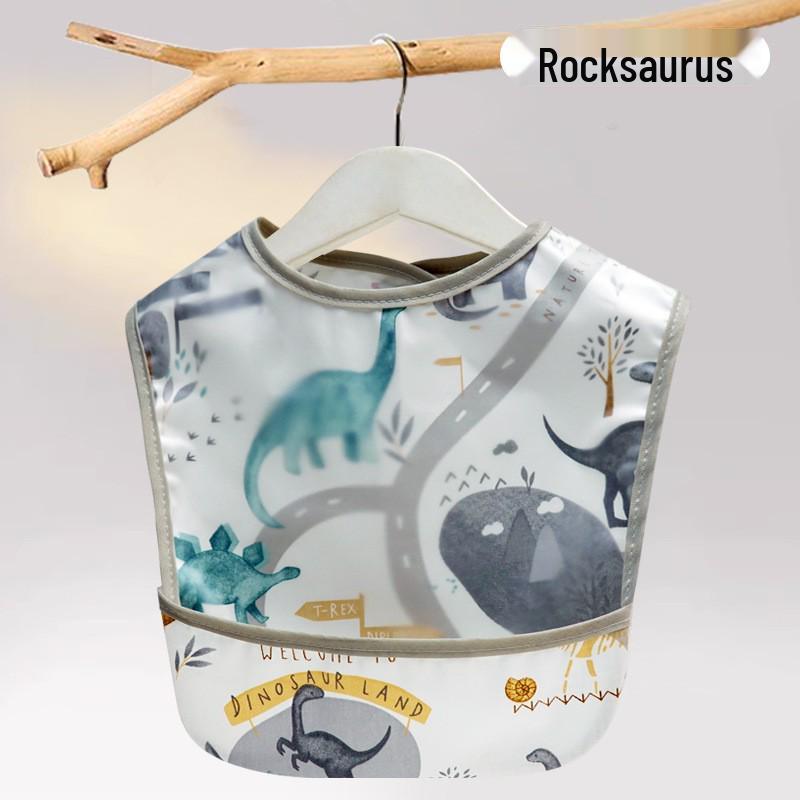 Waterproof Summer Baby Bib - Sleeveless Anti-Dirt Food Smock for Boys and Girls