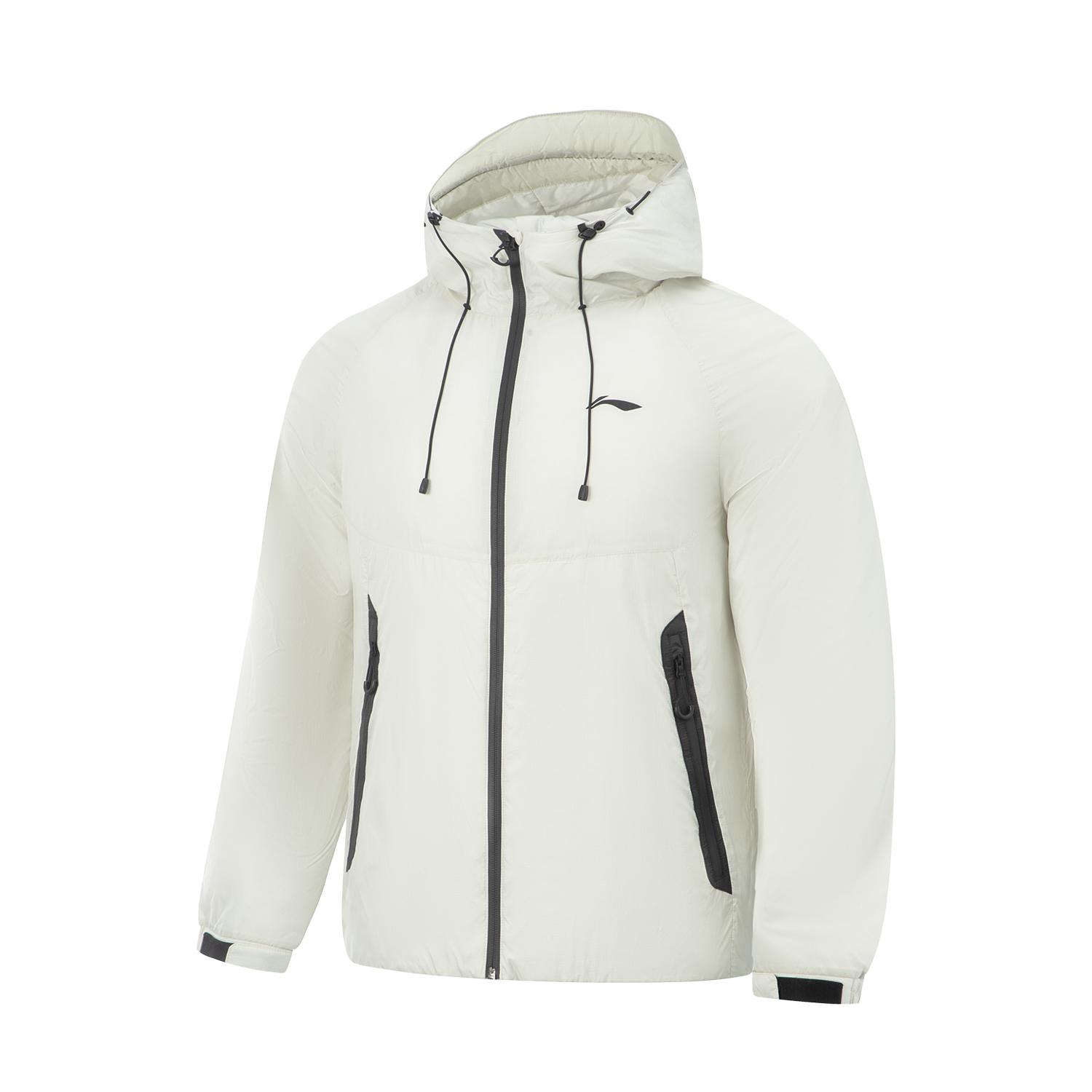 

Li Ning Серия Фитнес Свободная Толстовка с Капюшоном и Логотипом Хлопковая Куртка Мужская Куртка AJMV257-1 XXL