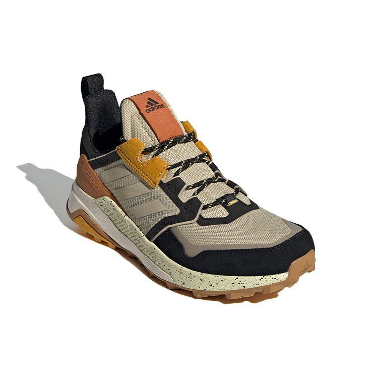 adidas Terrex Trailmaker Running Shoes Men's Low Top Yellow/Brown/Black FU7239