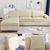 Water Resist Sofa Seat Cushion Cover Jacquard Chair Cover Stretch Machine Washable Removable Sofa Slipcover Home Use Couch Protector 1pc