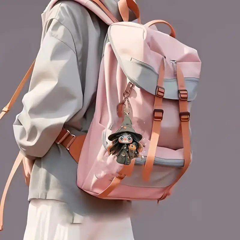 Acrylic Adorable Cartoon Mushroom Car Hanging Ornament For Trendy Car Decor