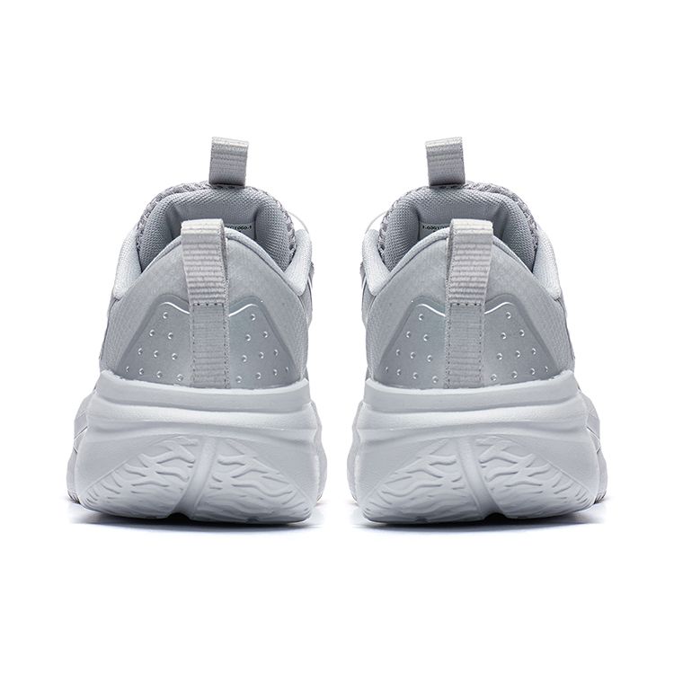 Li Ning Atom 1.0 Casual Breathable Non-Slip Wear-Resistant Shoes Kids Sneakers Silver YKCT060-1