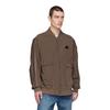 Adidas Comfortable Simple Versatile Workwear Long Sleeve Jacket Men Jackets Brown IY1503