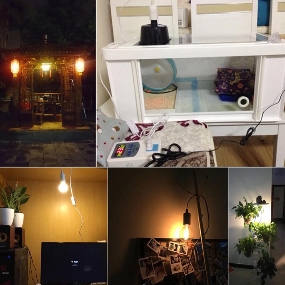 EU Plug E27 Lamp Base Holder With Switch Wire 1.8m Power Cord Cables For Pendant Led Bulbs Fixture Hanglamp Suspension Socket