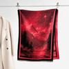 New autumn and winter retro landscape imitation cashmere scarf women's high-end temperament scarf shawl