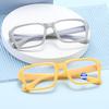 Anti-blue Light Glasses Luxury Square Eyewear Women Men Outdoor Travel Eyeglasses Blue Light Blocking Man Lady Computer Eyeglas