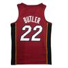Miami Heat Basketball Jersey Custom Name Number Printed Sportswear Breathable Performance Shirt Men Women