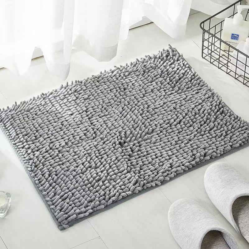 Chenille Absorbent Anti-Slip Floor Mat for Bedroom, Kitchen, Living Room, Bathroom Entrance