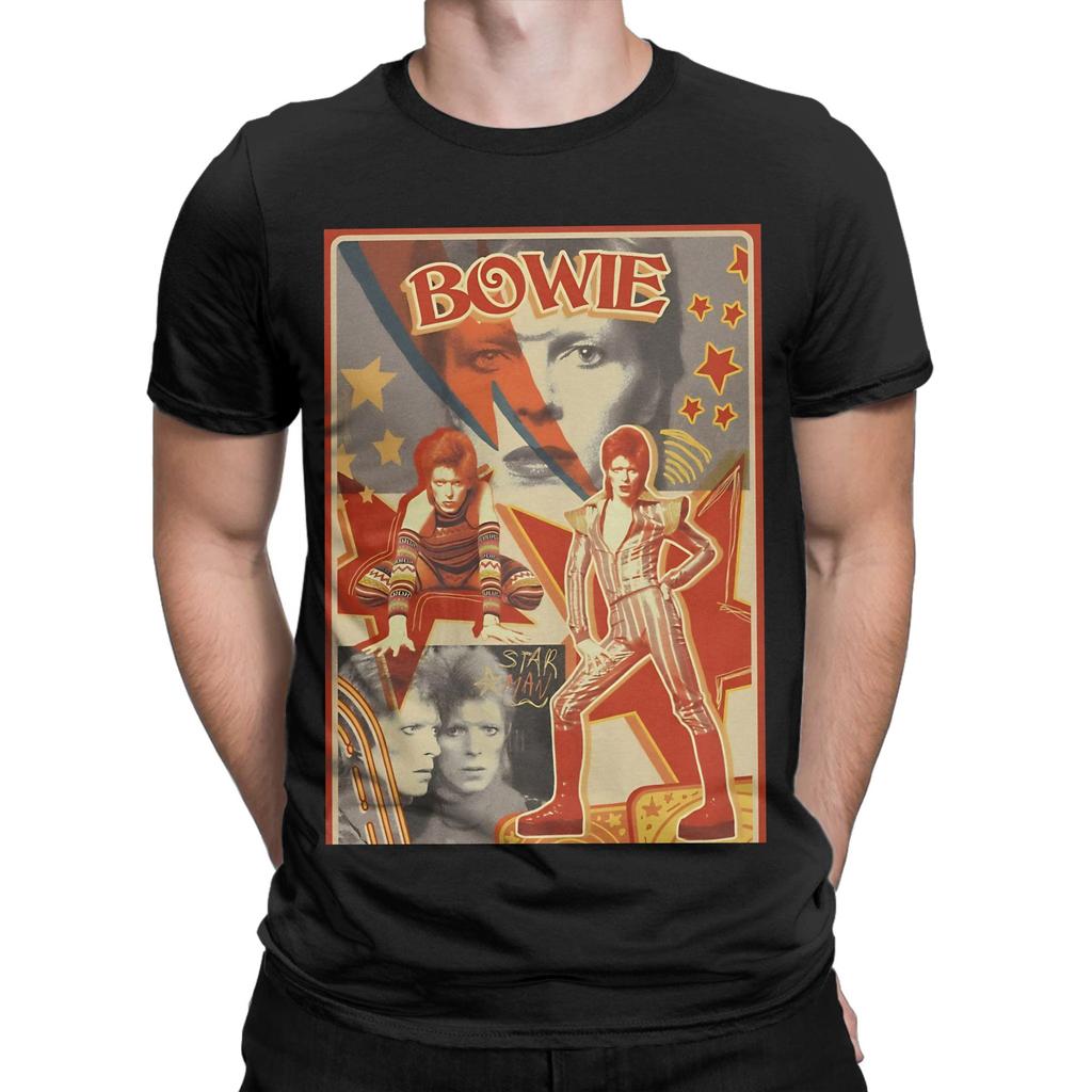 Music Novelty 100 Cotton Tshirt David Bowie Tops Tees For Unisex