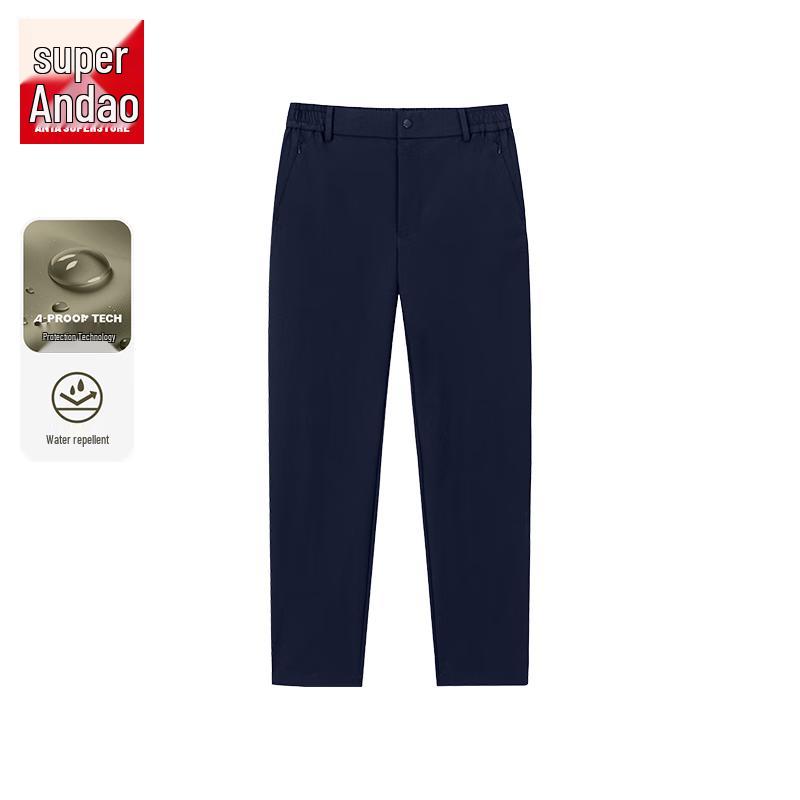 Anta Women s Water-Repellent Casual Sports Pants S полуночно-синий