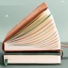 A5 Leder 2025 Geschäftsplan, Studenten Tagesplaner, 365-Tage-Notizbuch, Schnallennotizblock, Memo, 208 Blätter, 416 Seiten