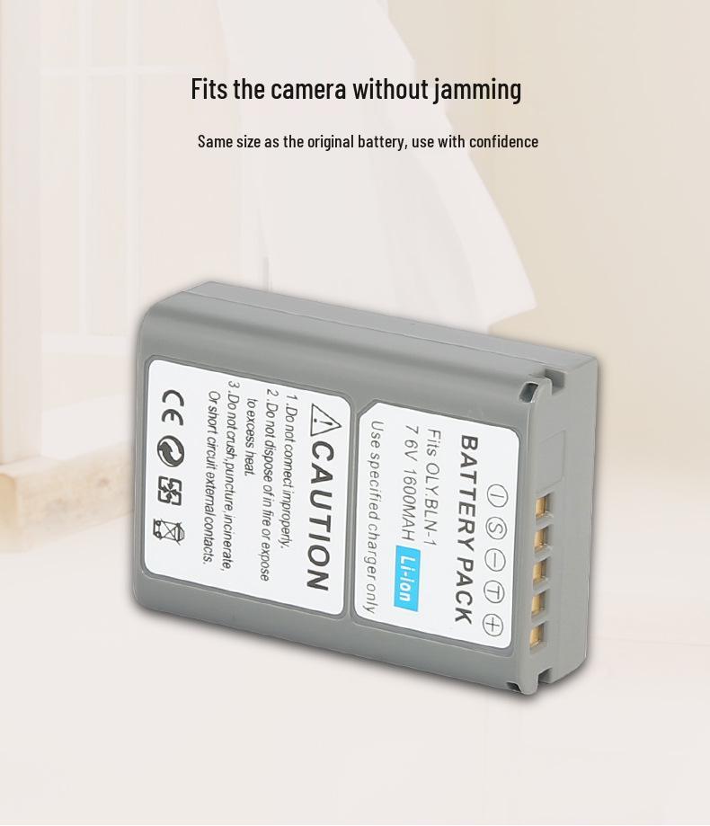 BLN1 Camera Battery for Olympus OM-D Series EM5, EM1, EP5 Cameras