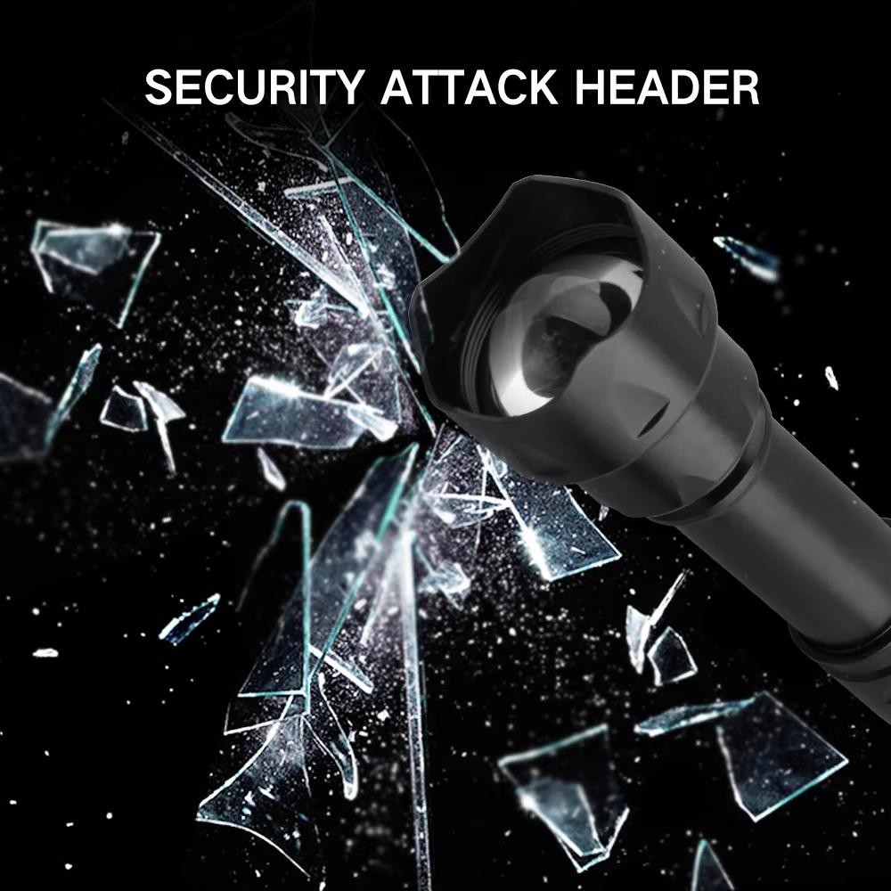 T20 Infrared IR 850nm Night LED Tactical Flashlight Zoom IPX6 Waterproof Torch Use 18650 Battery Hunting Lantern