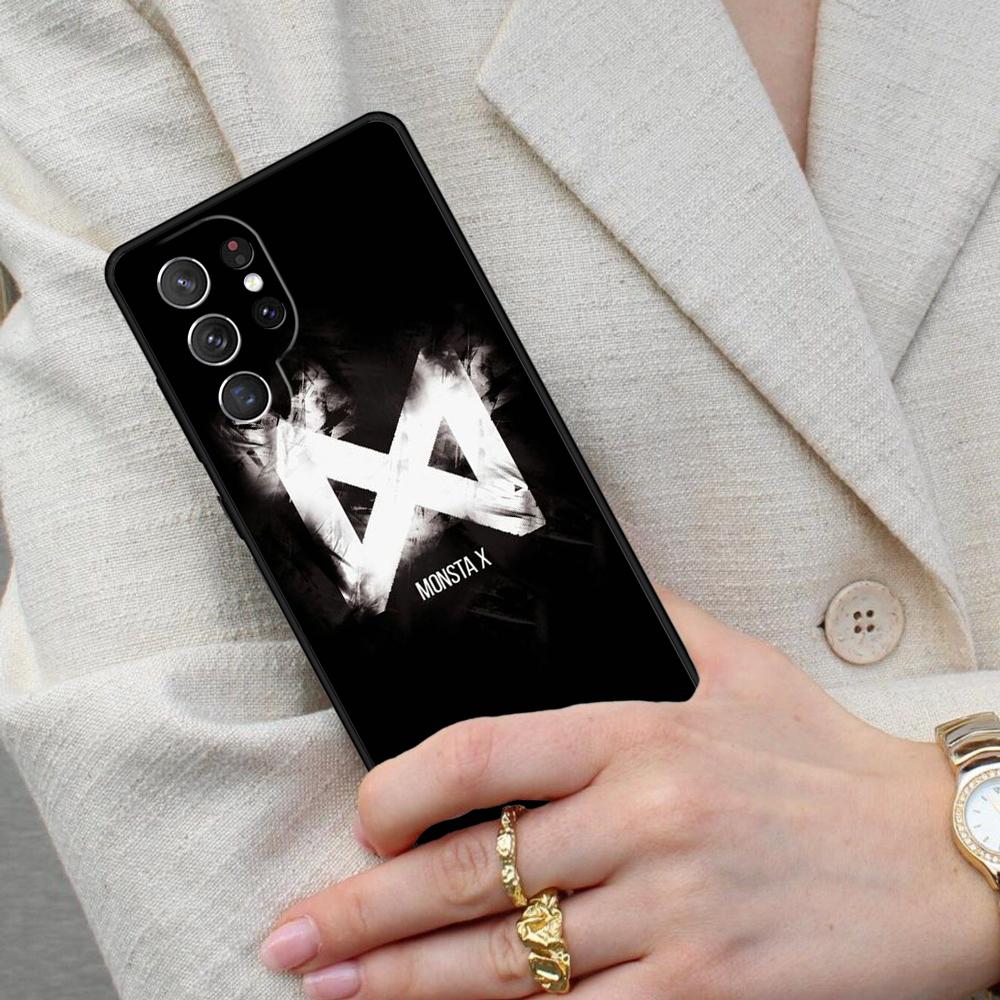 Monsta X KPOP Boy Group Cell Phone Case for Samsung Galaxy S26 Ultra S25 S24 S23 S22 S21 S20 Note10 Cover Galaxy S20 5G