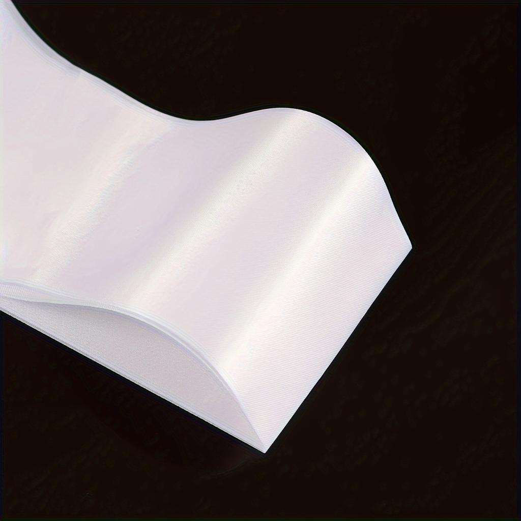 10pcs, Blank Satin Sashes Plain Sashes Party Accessory for Graduation Wedding Bachelorette Party DIY Supplies (White)