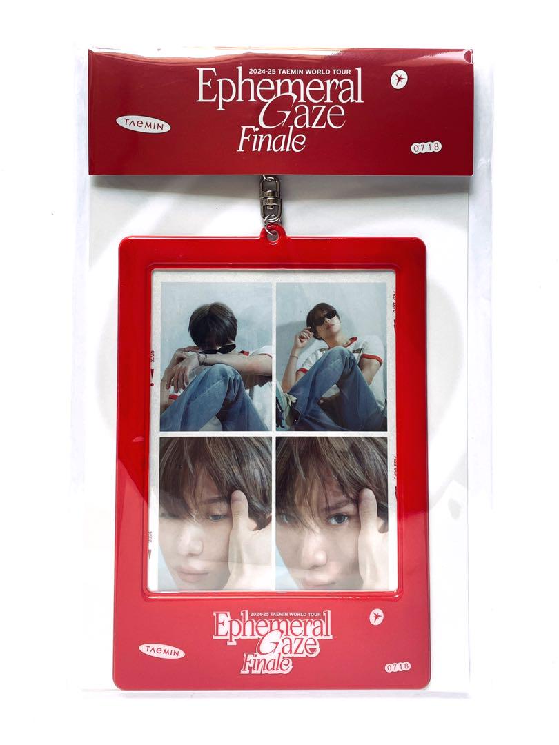 

[USED] Taemin 4-cut photo holder set Ephemeral Gaze SHINee