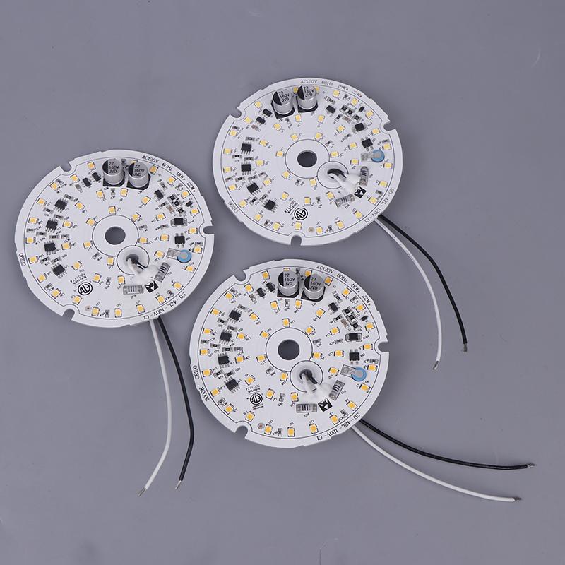 LED Stropní Ventilátor Světelný Kit 3000K/4000K/6000K Stmívatelné Kulaté LED Světelné Těleso Stropní Přisazené Světlo Náhradní Panel