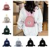 Korean Style Corduroy Backpack Handbag Women School Bags Casual Mini  Shoulder Bags  Girls