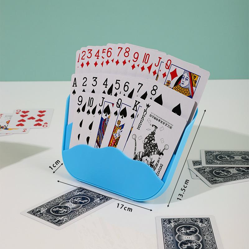 Poker card holder, lazy card playing artifact, card clamp, card holder, playing card holders, 1 pcs