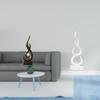 Abstract Fire Statue Resin Flame Figurine Modern Art Sculpture Desktop Ornament Craft Keepsake for
