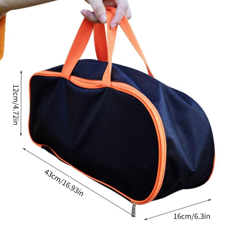 Zipper Closure Tool Bag with Carrying Handle Tool Storage Bag Multi-Functional Large Capacity Wearproof & Waterproof Bag