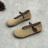 Fashion GKTINOO Hollow-out Breathable Genuine Leather Flats Spring/summer 2025 New Soft Soled Comfortable Cowhide Women's Shoes