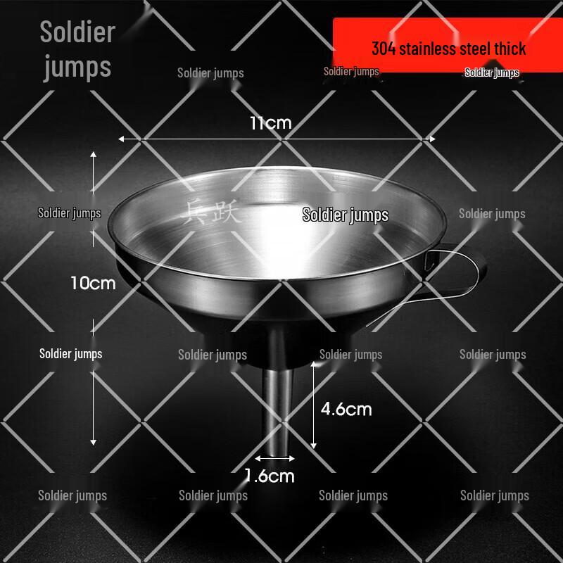 Förtjockad tratt i 304 rostfritt stål