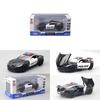132 Aston Martin Alloy Car Model Police Car With Sound Light For Collector
