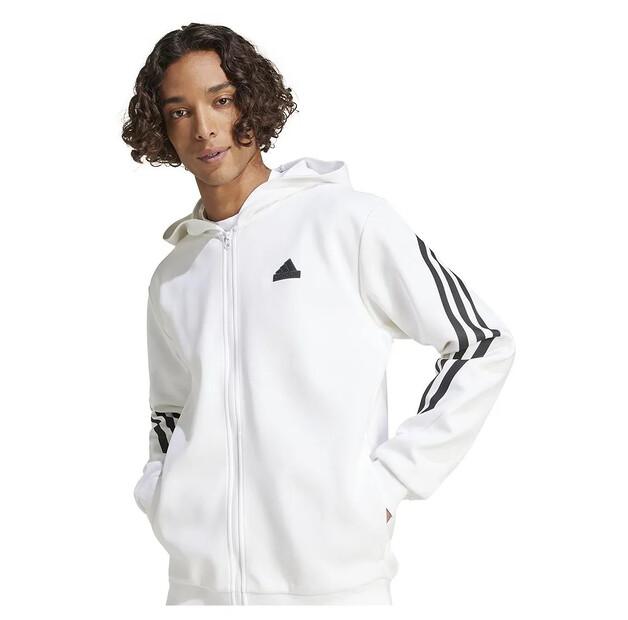Adidas Future Icons 3 Stripes Full-Zip Sweatshirt