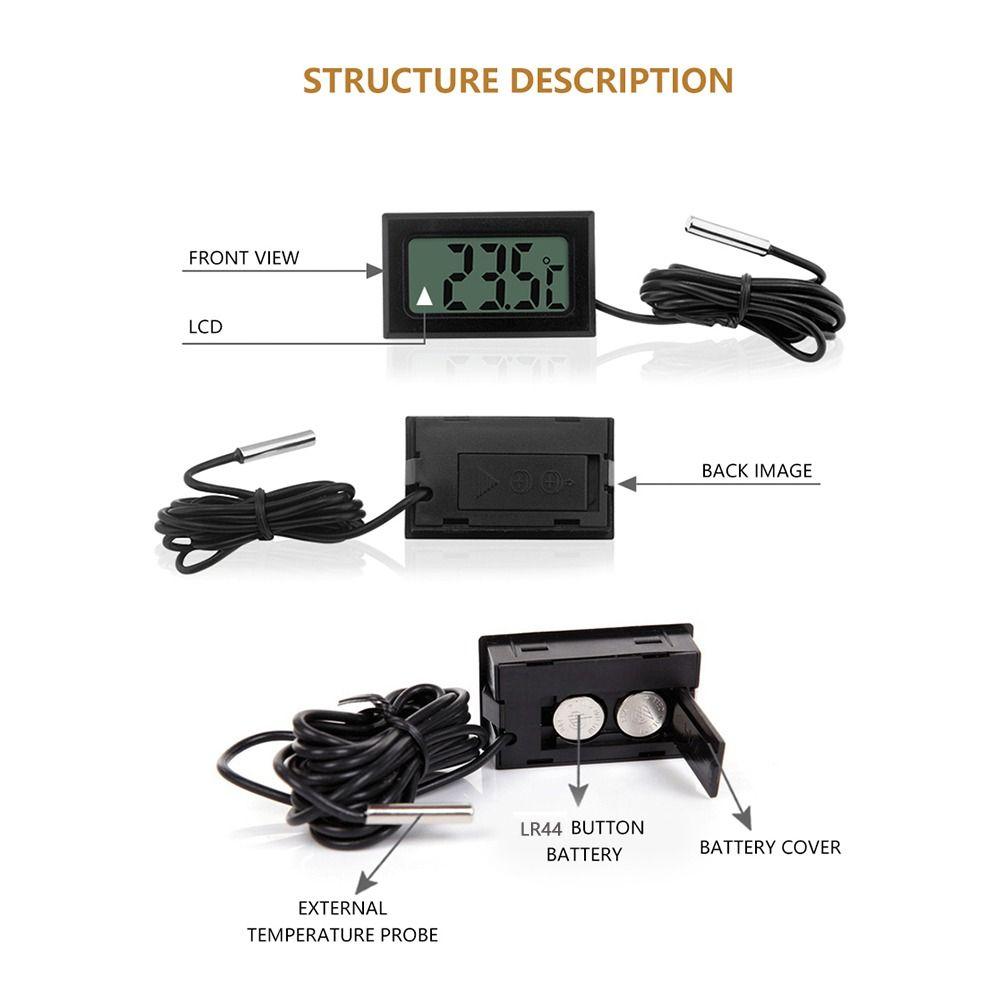 Aquarium Temperature Sensor Electronic Thermometer Digital Thermometer Temperature Tester