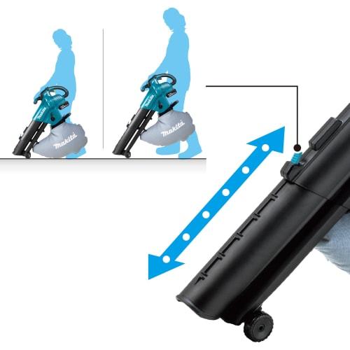 Makita 18V Rechargeable Blower Dust Collector with Battery and Charger MUB187DWF