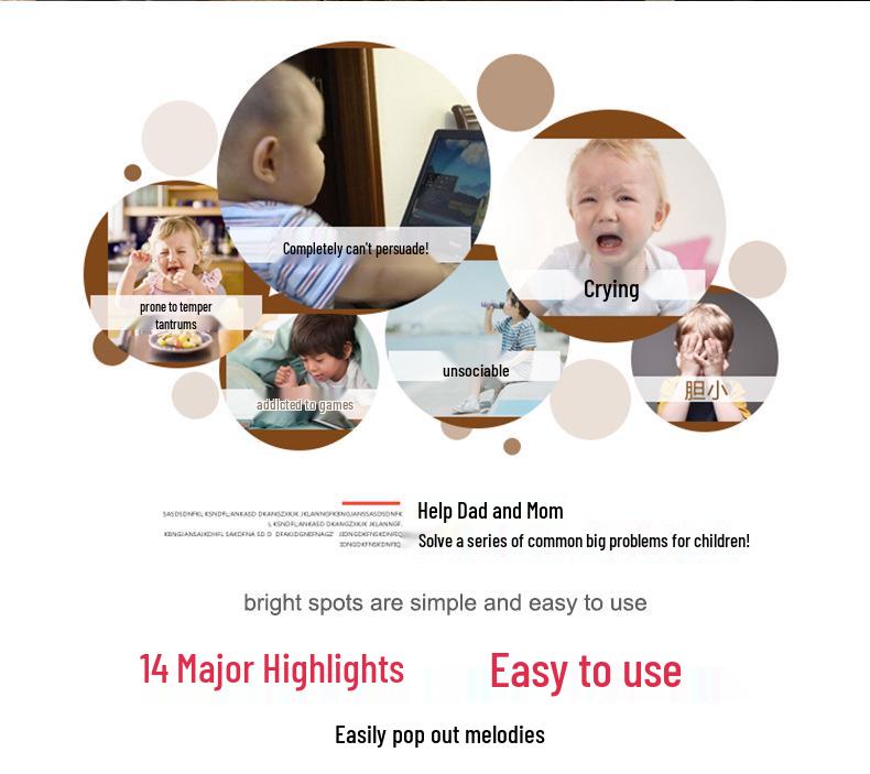 Multifunctional 61-Key Electronic Keyboard for Kids - Beginner Music Toy & Early Education Piano