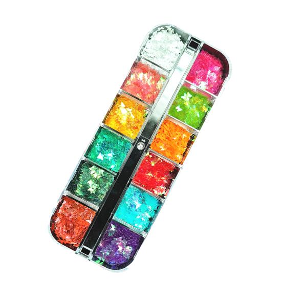 

Блеск для ногтей. Изысканные легкие тонкие блестки для ногтей в форме бабочки своими руками. 5