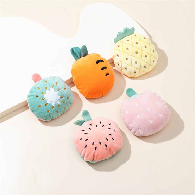 New Catnip Plush Toy: Cat Grass-Infused, Bite & Scratch Resistant, Self-Entertaining Doll for Cats