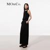 MO&Co. Triacetate Blend Sleeveless Dress