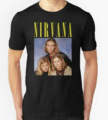 Nirvana Hanson Logo T-shirt - Vintage Hete Trend Tee Cadeau 100% Katoen Voor Fans Unisex T-shirt