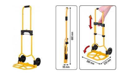 Vorel Folding Warehouse Cart 60Kg