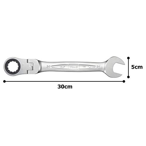 TONE RMF-24 Oscillating Ratchet Eyeglass Wrench, W