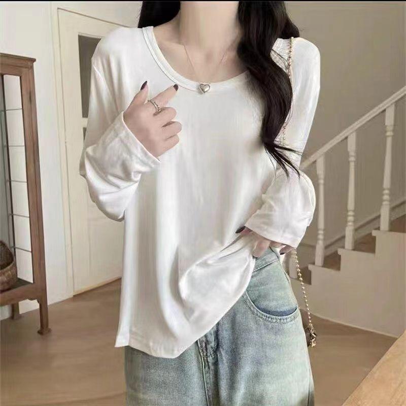 

Z Design Women s Striped Long-Sleeve T-Shirt - Plus Size, Medium to Long Length, Perfect for Spring, Autumn, Winter 2XL (141-160 jin)