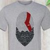 God of War Ragnarok - Kratos Stained Glass - Super Soft Shirt - Fast Shipping