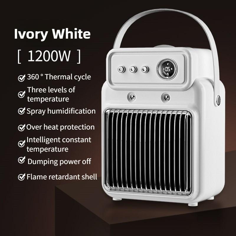 Intelligent Warm Air Blower High Power Household Electric Heater Winter Office Small Desktop Ceramic PTC Heating Fan