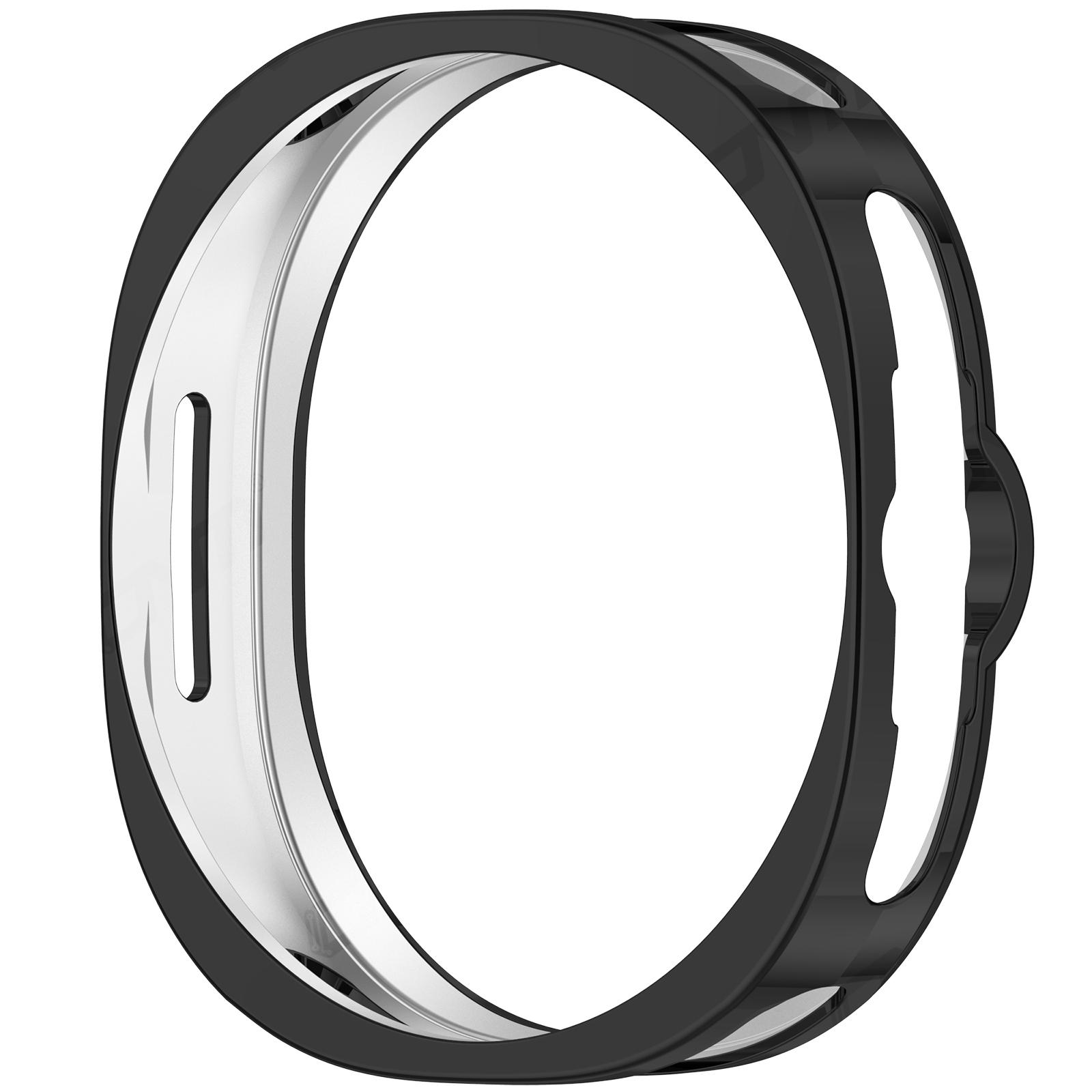 

TPU Case For Samsung Galaxy Watch 8 Classic Cover Screen Protector Hollow Out Shell For Samsung Watch 8 Classic 46mm Accessories Galaxy 8Classic 46mm чорний
