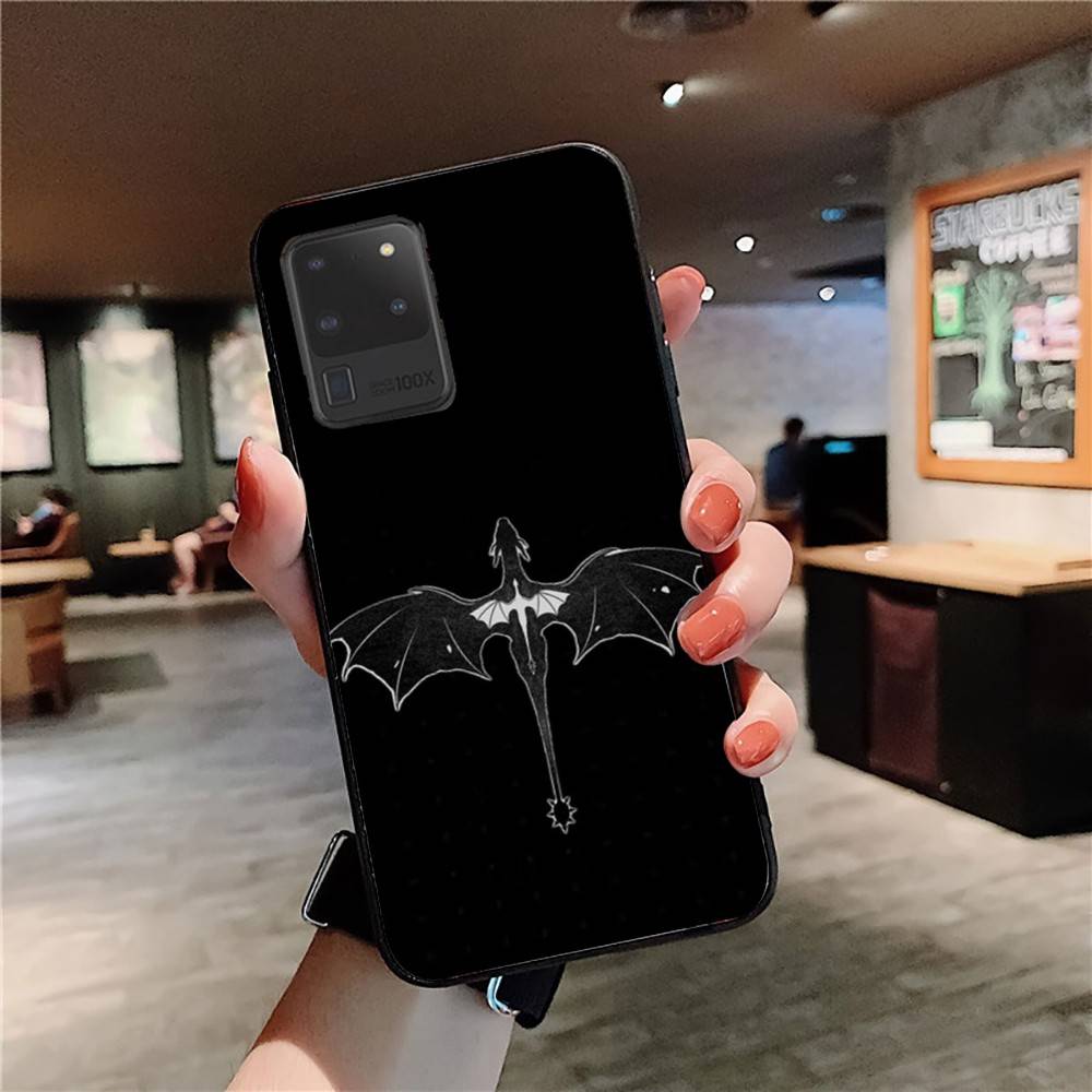 Fourth W-Wing Phone Case For Samsung S 24 Fe 25 Ultra Plus 20 Lite 21 30 22 23 24 22 Ultra 5G Fundas