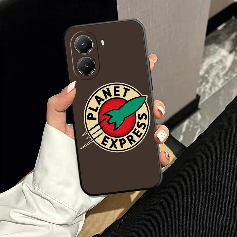

Мягкий чехол для телефона Futurama Planet Express для Xiaomi Poco X5 X6 X7 X8 Pro Max X3 F7 F8 Ultra M8 M7 M6 M5 Redmi 15 15C 14C 13C 12C Xiaomi Poco X5