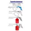 Dual-Use High-Pressure Pneumatic Cleaning Spray Gun for Cars and Engines