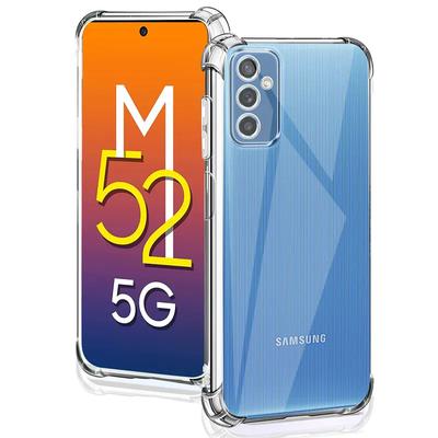 Per Samsung Galaxy M52 5G custodia silicone morbida antiurto trasparente TPU cover per samsungM52 Capa clear Custodie per telefono Fundas Coque