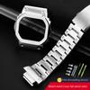 Per Casio G-shock Cassa Lunetta Metallo Cinturino Dw5600 Gw-m5610 Gw-b5600 Gwm5610 GM-5600 Orologio Modificato Cinturino Uomo Acciaio Inossidabile Completo